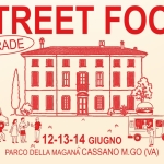 Street Food Parade 2025 al Parco della Magana • Ingresso Libero Potrebbe essere un'immagine raffigurante hamburger, strada e il seguente testo "STREET FOOD PARADE 유 M 時曜田 M My My My TI!! 12-13-14 GIUGNO M PARCO DELLA MAGANA CASSANO M.GO (VA) M"