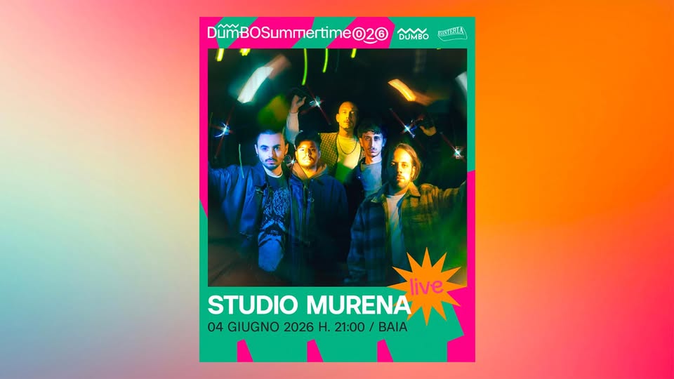 Evento Studio Murena LIVE Jazzhighlanders Tour DumBO Summertime LIVE Locandina Studio Murena LIVE Jazzhighlanders Tour DumBO Summertime LIVE - giovedì 4 giugno ore 21:00 - 23:00
