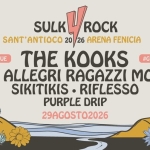 SULKY ROCK Festival w TBA #giornodue | 29 Agosto 2026 | Arena Fenicia – Sant’Antioco SULKY ROCK Festival w THE KOOKS giornodue 29 Agosto 2026 Arena Fenicia – Sant’Antioco a Sant'Antioco il 29 agosto 2026