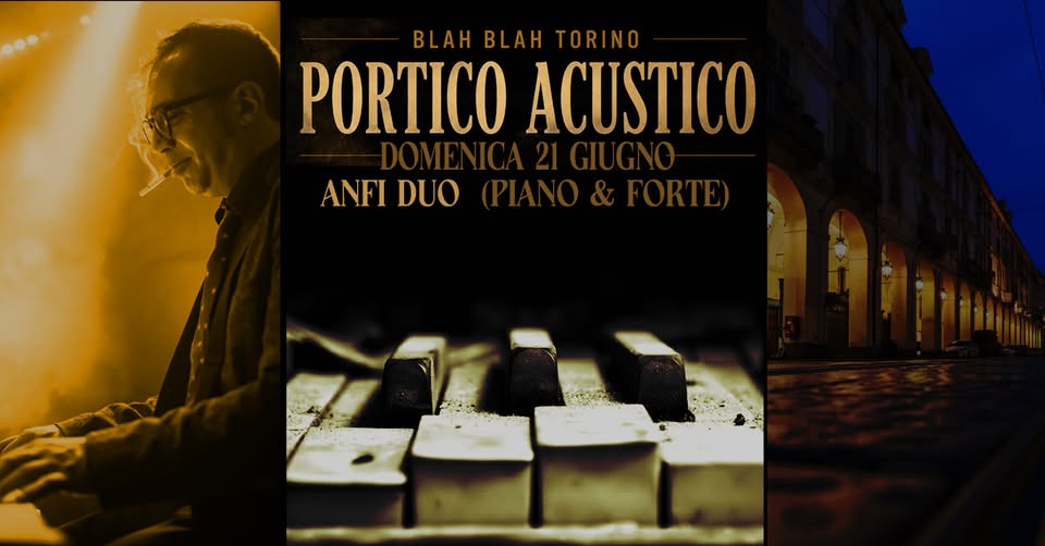 Evento Surfoniani (Surf’n’roll) Live – Portico Acustico – Blah Blah Locandina Surfoniani (Surf’n’roll) Live – Portico Acustico – Blah Blah - domenica 21 giugno ore 18:00 - 20:00