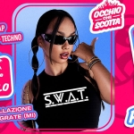 SWAT Party Potrebbe essere un contenuto grafico raffigurante il seguente testo "REGGAETON- E-EDM-TECHNO -EDM TECHNO TRAP COMMERCIALE OCCHI CHE 4COTA 19 06 VENERDÌ हमुरय Milano IDROSCALO FROM 11PM S.W.A.T. 2 VIA IDROSCALO- SEGRATE CIRCONVALLAZIONE (MI) PARAYA"