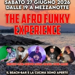 The Afro Funky Experience @ El~Riel Beachbar – Peschiera del Garda (VR) The Afro Funky Experience – El Riel Beachbar – Peschiera del Garda (VR) a Peschiera del Garda (VR) il 27 giugno 2026