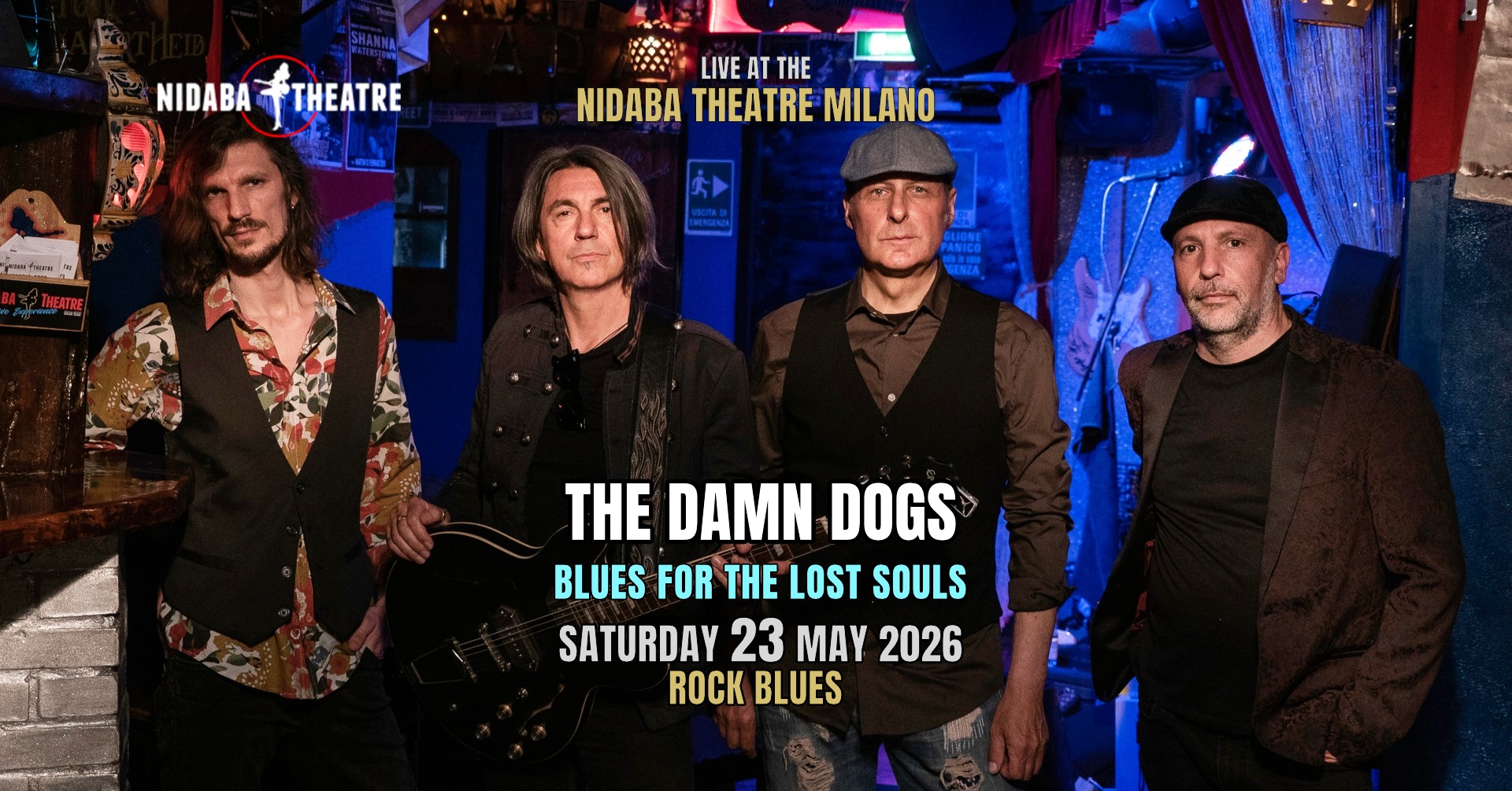 Evento The Damn Dogs Locandina The Damn Dogs - sabato 23 maggio ore 20:00 - 23:59