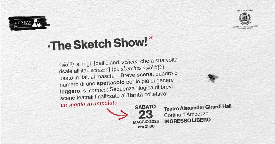 Evento The Sketch Show! Locandina The Sketch Show! - sabato 23 maggio ore 21:00 - 23:00
