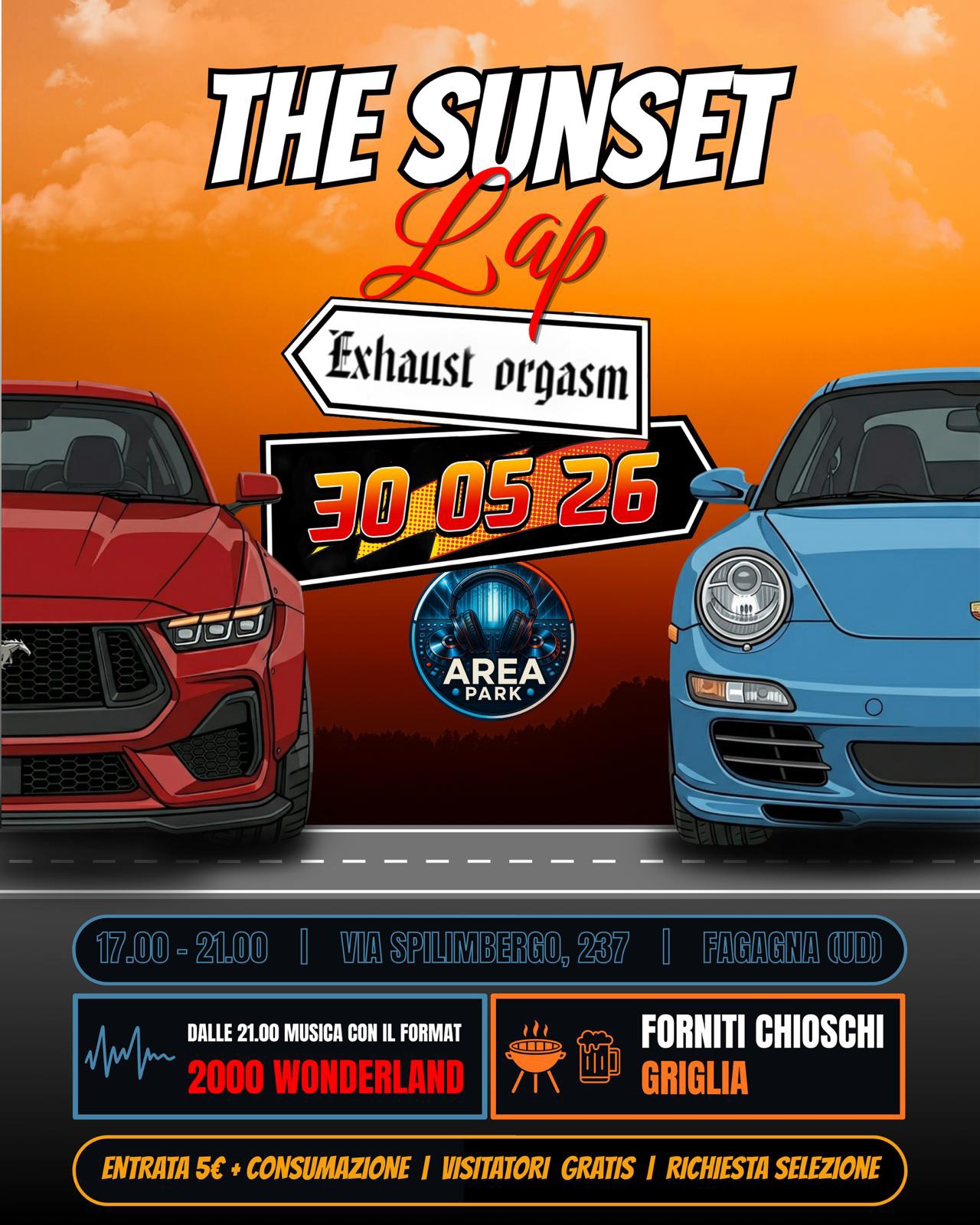 Evento The sunset lap Locandina The sunset lap - sabato 30 maggio ore 17:00 - 19:00