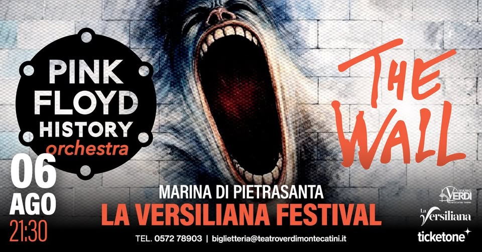 Evento The Wall Live Orchestra La Versiliana Festival Locandina The Wall Live Orchestra La Versiliana Festival - giovedì 6 agosto ore 21:30 - 23:30