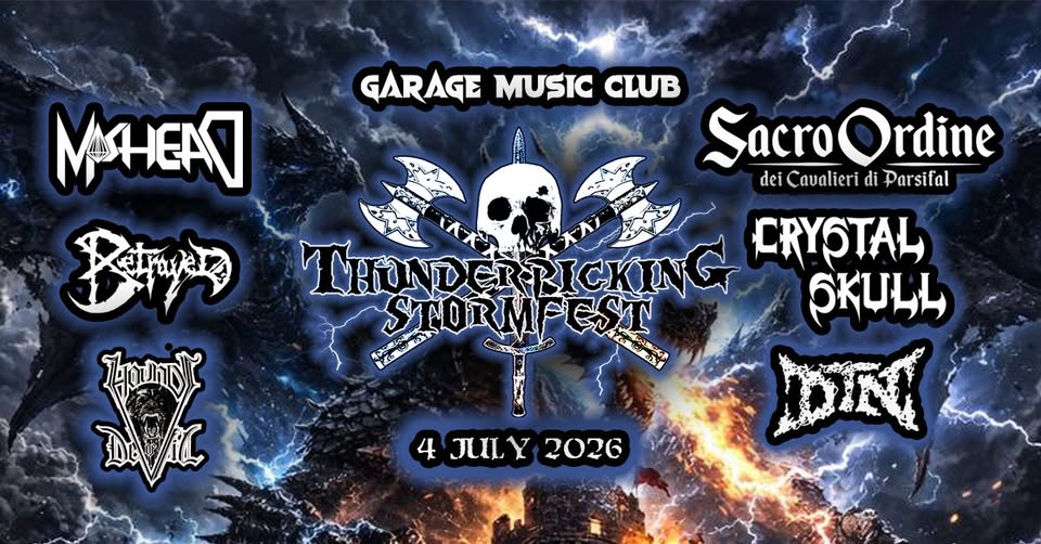 Evento Thunderpicking Storm Fest 2 Locandina Thunderpicking Storm Fest 2 - sabato 4 luglio ore 18:00 - 23:45