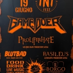 TNT fest 2026 Potrebbe essere un'immagine raffigurante il seguente testo "VENERDÌ 19 TNT GIUGNO FEST EAMEDUER 血豆ー GAME PROLIFERHATE ΑTΕ MELODICDEATH MELODIC.DEATHPROGRESVE.METAL DEATH PROGRESSIVEMETAL BLUTBAD BASILEUS EUS BEER, CIGARS BEER,CIGARSANDRWR AND R'WR AL.TERINATIVE/PROGRESSIVYEMETA. METAI. FOOD DRINK LIVE MUSIC NON- NON-STOP APERTURAPORTE 19: 19:00 00 INIZIOCONCERTI CONCERTI 20: 00 INIZIO IL BORGO RINKANDCREATIV CREATIV INGRESSO INGRESSO10IHCASSA 10€ CASSA VIABORGO, 31 MONTEBELLOVICENTINO MONTEBELLO VICENTINO"