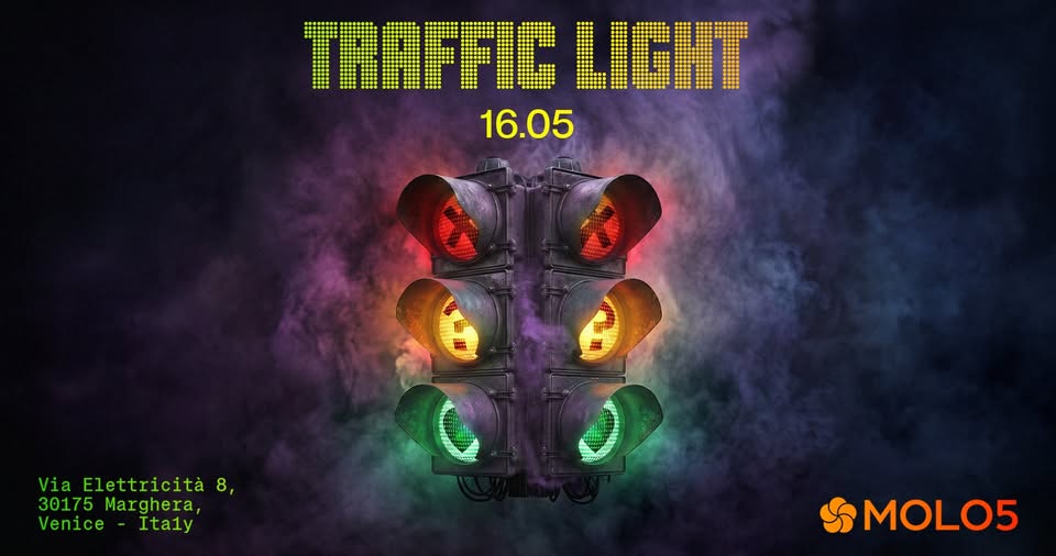 Potrebbe essere un'immagine raffigurante illuminazione e il seguente testo "TIFFCLCHT 16.05 Via Elettricità 8, 30175 30175Marghera, Marghera, Venice Italy MOLO5"