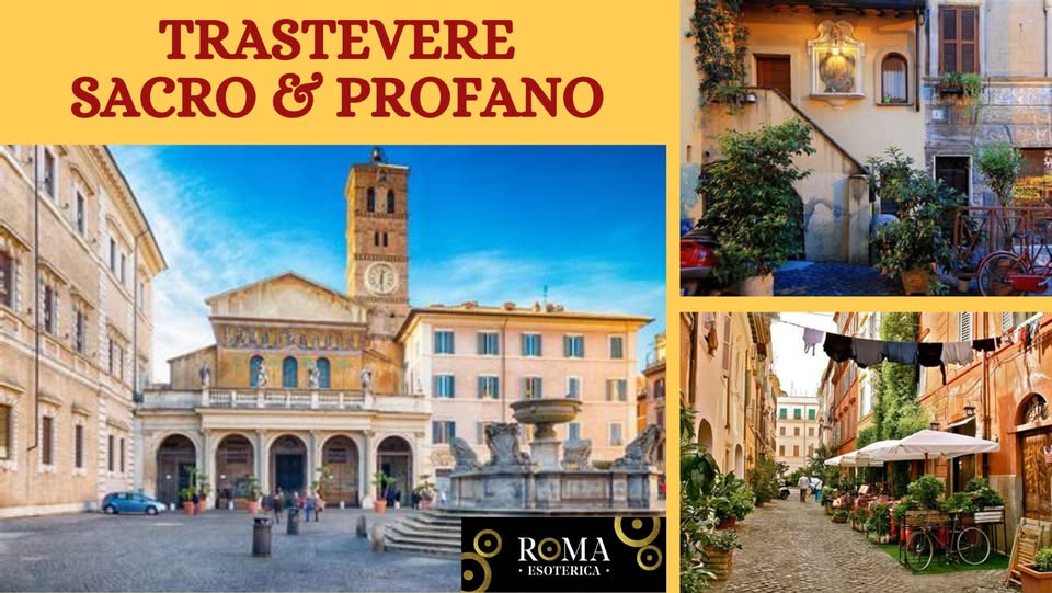 Evento Trastevere sacro e profano Locandina Trastevere sacro e profano - sabato 22 agosto ore 17:00 - 19:00