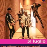 TRE ALLEGRI RAGAZZI MORTI LIVE @ SNLF 2026 Tre Allegri Ragazzi Morti Live – Snlf 2026 a Mogliano Veneto (TV) il 31 luglio 2026