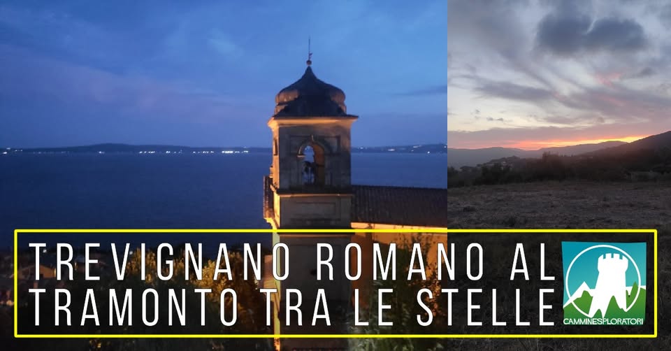 Evento Trevignano Romano al Tramonto tra le Stelle Locandina Trevignano Romano al Tramonto tra le Stelle - domenica 28 giugno ore 18:30 - 20:30