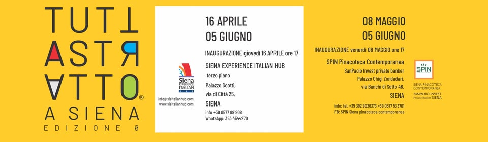 Evento TUTTASTRATTO – Mostra d’Arte Astratta Locandina TUTTASTRATTO – Mostra d’Arte Astratta - da domenica 26 aprile - martedì 2 giugno 2026 ore 16:00 ore 19:00