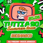 🎉 TUTTI A 90 🎶 Potrebbe essere un'immagine raffigurante il seguente testo "SABATO SABATO20GIUGNO 20 GIUGNO Everto Etuv 2026 υΤΙ TUTTIA90 A 90 ORE21:30 ORE 21:30 MIX ANNI '90: INGRESSO NGRESSOAPAGAMENTO PAGAMENTO PRENOTA ORA SU PIEMONTETICKET.IT Violeta Parra VioletaParra ARCI CIRCOLODARCIUISPASD-APS -APS VIA PIO LA TORRE, 3 (BORGO MELANO) BEINASCO (TO) AREA ESTERNA"