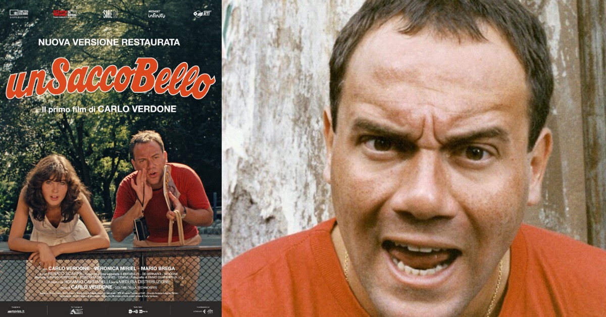 Evento Un sacco bello – Il Cinema Ritrovato. Al cinema – in collaborazione con la Cineteca di Bologna Locandina Un sacco bello – Il Cinema Ritrovato. Al cinema – in collaborazione con la Cineteca di Bologna - da martedì 26 maggio - mercoledì 27 maggio 2026 ore 15:30 ore 22:30
