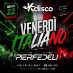 Venerdi Italiano🇮🇹 Venerdì 22 Maggio – KDisco Venerdi ItalianoIT Venerdì 22 Maggio – KDisco a San Michele al Tagliamento (VE) il 22 maggio 2026