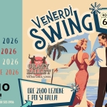 Venerdì Swing – Lezione e poi si balla! Venerdì Swing – Lezione e poi si balla! a Rubiera il 5 giugno giugno - 18 settembre 2026