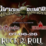 VICIOUS RUMORS + Special Guests live @ Rock’n’Roll Club, Rho! Potrebbe essere un'immagine raffigurante il seguente testo "MARBIGAN BLACK PROMOTION فخ CBEC Ucious DUMORCS a Dou DOG Boeking HarAeTTй SPECIALGUESTE SPECIALGUESTS GU AM VICOLOGINFERNO 07-06-26 POCK 버 ROCK ROCKNROLL ROCKCLUP CLUB N M ROLL RHO"