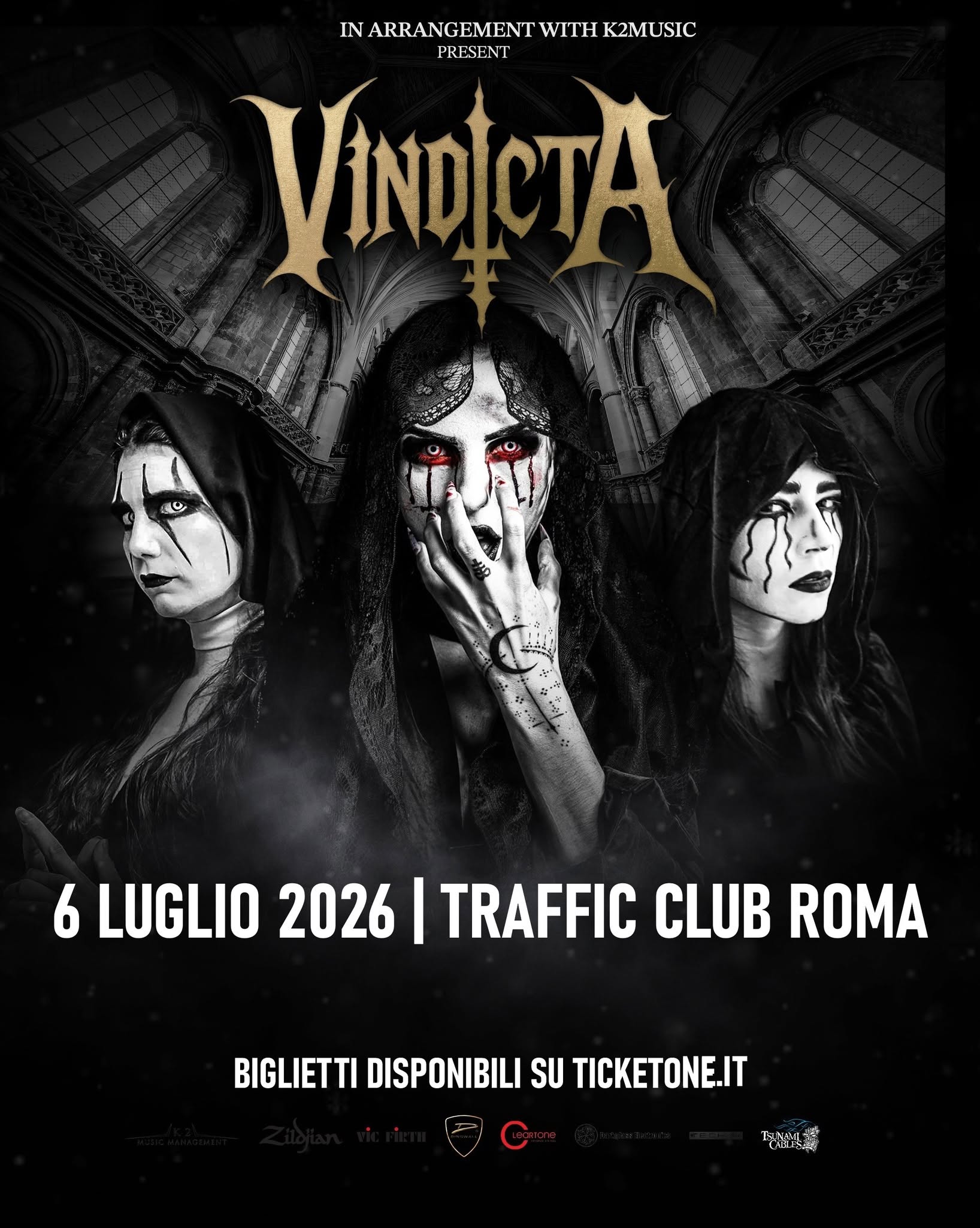 Evento Vindicta Final Stage Traffic club, Roma Locandina Vindicta Final Stage Traffic club, Roma - lunedì 6 luglio ore 19:00 - 21:00