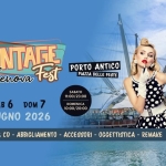 Vintage Fest GENOVA – 4ª edizione Potrebbe essere un'immagine raffigurante il seguente testo "4" EDIZIONE VINTAGE Fest PORTOANTICO PORTO ANTICO Genora PIAZZA DELLE FESTE SABATO 11:00/23:00 SAB SAB6DOM7 6 DOM GIUGNO 2026 DOMENICA 10:00/ 20:00 .町 DISCHI & CD CD ABBIGLIAMENTO ACCESSORI- OGGETTISTICA GANZO! REMAKE EVENTI CULTURALI"
