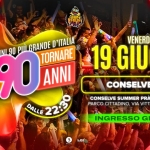 Voglio Tornare Negli Anni 90 ® • Conselve (PD) Potrebbe essere un'immagine raffigurante il seguente testo "IL LIVE SHOW ANNI 90 PIÌ GRANDE D TORNARE VOGLIO NEGLI 90 ANNI DALLE 22:30 22 VENERDI 19 GIUGNO CONSELVE (PD) CONSELVE SUMMER PRÀ PRÀ CONSELVE PARCO CITTADINO, VIA VITTORIO EMANUELE Il INGRESSO GRATUITO 3 בעבב 5ي"