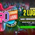 Voglio Tornare Negli Anni 90 ® • San Vendemiano (TV) Voglio Tornare Negli Anni 90 r – San Vendemiano (TV) a Cosniga (TV) il 2 luglio 2026