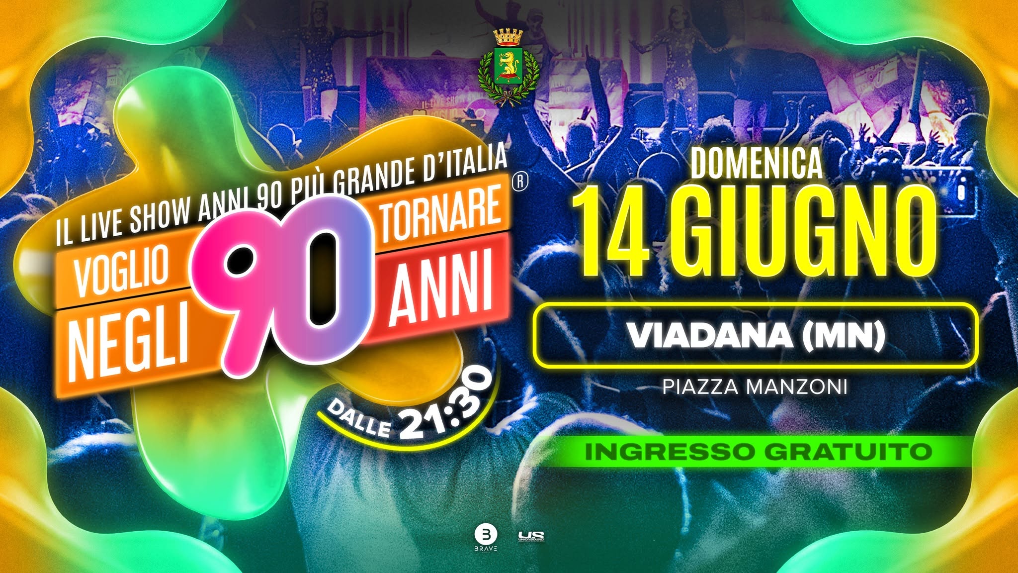 Evento Voglio Tornare Negli Anni 90 r – Viadana (MN) Locandina Voglio Tornare Negli Anni 90 r – Viadana (MN) - domenica 14 giugno ore 21:30 - 23:30