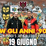 W gli anni ’90 – il VENERDI d’Estate @Hop’N Drop Potrebbe essere un'immagine raffigurante una o più persone e il seguente testo "CENA, MUSICA E DIVERTIMENTO - Moи3Tи ህ HOP'NDROP ΘΘΡ' DROP INGRESSOLIBER NGRESSO LIBERO DAAT-UW !OY 39ARA รนกดันดตน u THANKS SA RA SA/RA 我现的v WGLI W WIGLI ANNI '90 P PANDI'S JAY & ALESSIOPARIGI PARIGI 19 GIUGNO Dow"