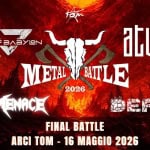 Wacken Metal Battle – Italy National Finals 2026 in Arci Tom Wacken Metal Battle – Italy National Finals 2026 in Arci Tom a Mantova (MN) il 16 maggio 2026