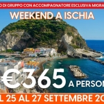 WEEKEND A ISCHIA – DAL 25 AL 27 SETTEMBRE 2026 Weekend A Ischia – Dal 25 Al 27 Settembre 2026 a Bari (BA) il 25 settembre - 27 settembre 2026