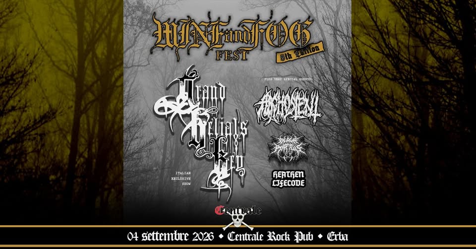 Evento Wine And Fog Fest 5Th Edition Locandina Wine And Fog Fest 5Th Edition - venerdì 4 settembre ore 18:00 - 00:00