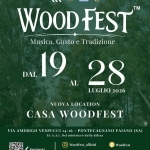 Wood Fest musica gusto e tradizione Wood Fest musica gusto e tradizione a Pontecagnano Faiano (SA) il 19 luglio - 28 luglio 2026
