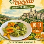 XVI° Sagra del Fusillo co’ Ciurillo XVI° Sagra del Fusillo co’ Ciurillo a San Potito Ultra (AV) il 10 luglio 2026