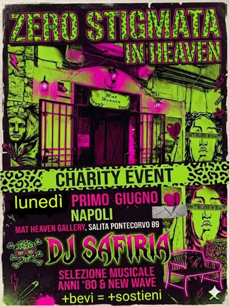 Evento Zero Stigmata in Heaven Locandina Zero Stigmata in Heaven - lunedì 1 giugno ore 18:00 - 23:00