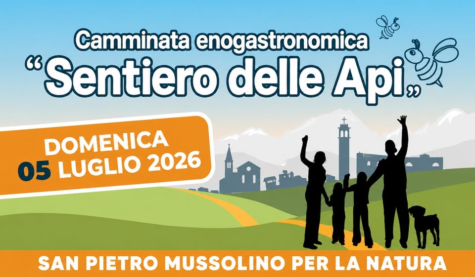 Evento 11a Camminata Enogastronomica – Api & Ambiente Locandina 11a Camminata Enogastronomica – Api & Ambiente - domenica 5 luglio ore 07:00 - 09:00
