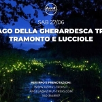 Il lago della Gherardesca tra tramonto e lucciole Il lago della Gherardesca tra tramonto e lucciole