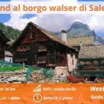Weekend al borgo walser di Salecchio, con notte in rifugio e trekking con i lama Weekend al borgo walser di Salecchio, con notte in rifugio e trekking con i lama