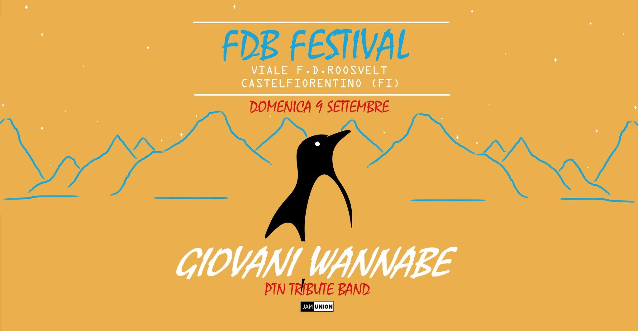 Evento Giovani Wannabe – Fdb Festival – Domenica 9 Settembre Locandina Giovani Wannabe – Fdb Festival – Domenica 9 Settembre - mercoledì 9 settembre ore 21:00 - 23:00