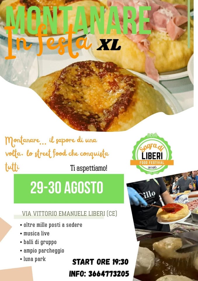 Evento montanare XL Locandina montanare XL - sabato 29 agosto ore 19:30 - 00:00