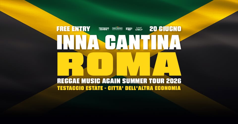Evento 20/06 – Inna Cantina – Testaccio Estate Locandina 20/06 – Inna Cantina – Testaccio Estate - sabato 20 giugno ore 19:00 - 21:00