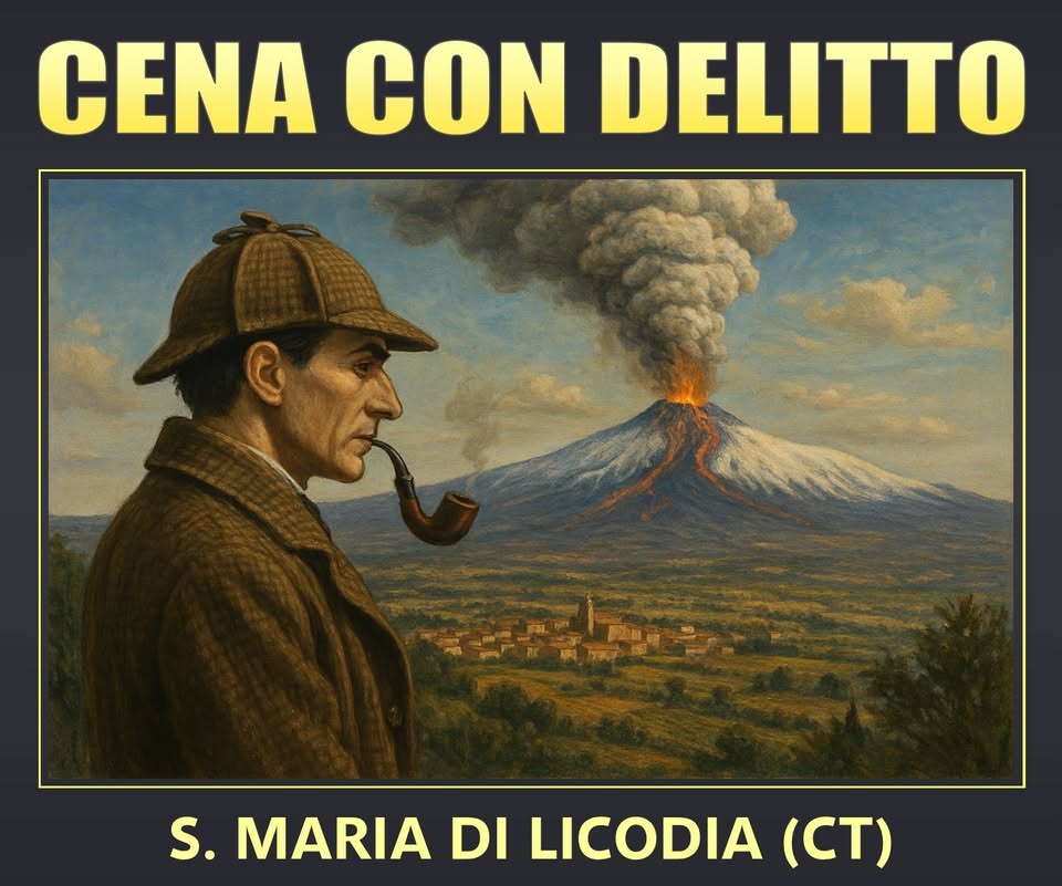 Evento Cena con Delitto all’Agriturismo Corte Aragonese a Santa Maria di Licodia (CT) Locandina Cena con Delitto all’Agriturismo Corte Aragonese a Santa Maria di Licodia (CT) - sabato 27 giugno ore 20:30 - 23:55