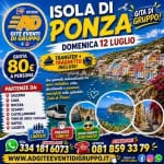 Gita All’isola Di Ponza Domenica 12/Luglio Gita All'isola Di Ponza Domenica 12/Luglio