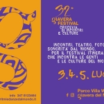 32esimo GiaveraFestival – Crocevia di Incontri e Culture 32esimo GiaveraFestival - Crocevia di Incontri e Culture