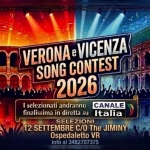 Selezioni – Verona & Vicenza Song Contest 2026 Selezioni - Verona & Vicenza Song Contest 2026