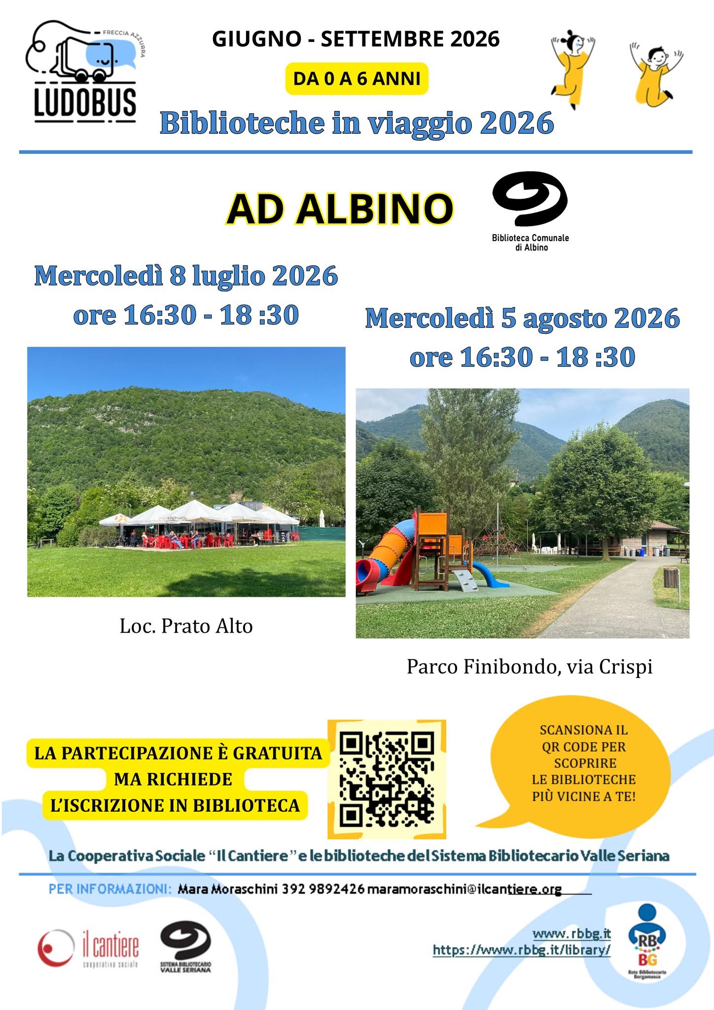 Evento Biblioteche in viaggio – Ludobus – Prato Alto Locandina Biblioteche in viaggio – Ludobus – Prato Alto - mercoledì 8 luglio ore 16:30 - 18:30