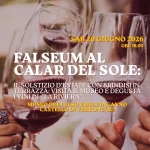 Falseum al calar del sole Visite guidate e brindisi in terrazza Falseum al calar del sole Visite guidate e brindisi in terrazza