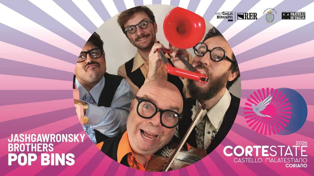 Evento Jashgawronsky Brothers – POP BINS! Locandina Jashgawronsky Brothers – POP BINS! - sabato 20 giugno ore 21:30 - 22:45