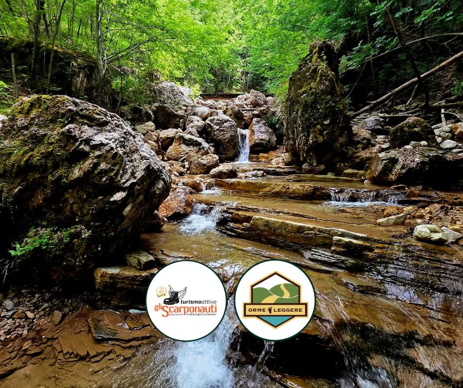 Evento Storie d’acqua trekking verso la forra nascosta Locandina Storie d’acqua trekking verso la forra nascosta - sabato 13 giugno ore 08:45 - 10:45