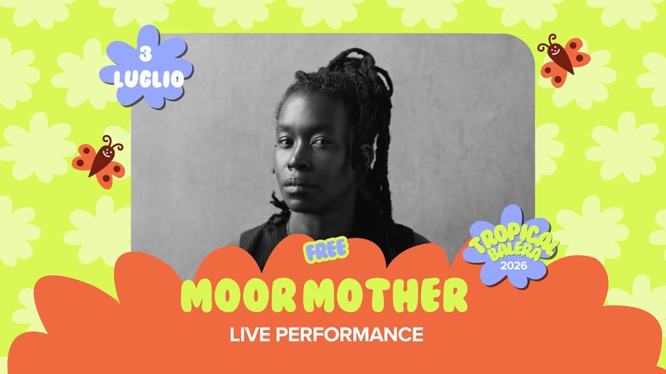 Evento MOOR MOTHER live performance Free entry – Parco del DLF Locandina MOOR MOTHER live performance Free entry – Parco del DLF - venerdì 3 luglio ore 21:00 - 23:00