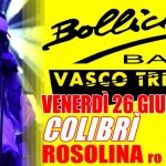 BoLLicine Band live @COLIBRÌDRINK&FOOD Rosolina RO, venerdì 26 giugno 2026 BoLLicine Band live @COLIBRÌDRINK&FOOD Rosolina RO, venerdì 26 giugno 2026